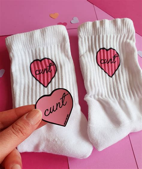 Cunt Socks, Sweary Socks, Sassy Gift Ideas, Feminist Gifts,。